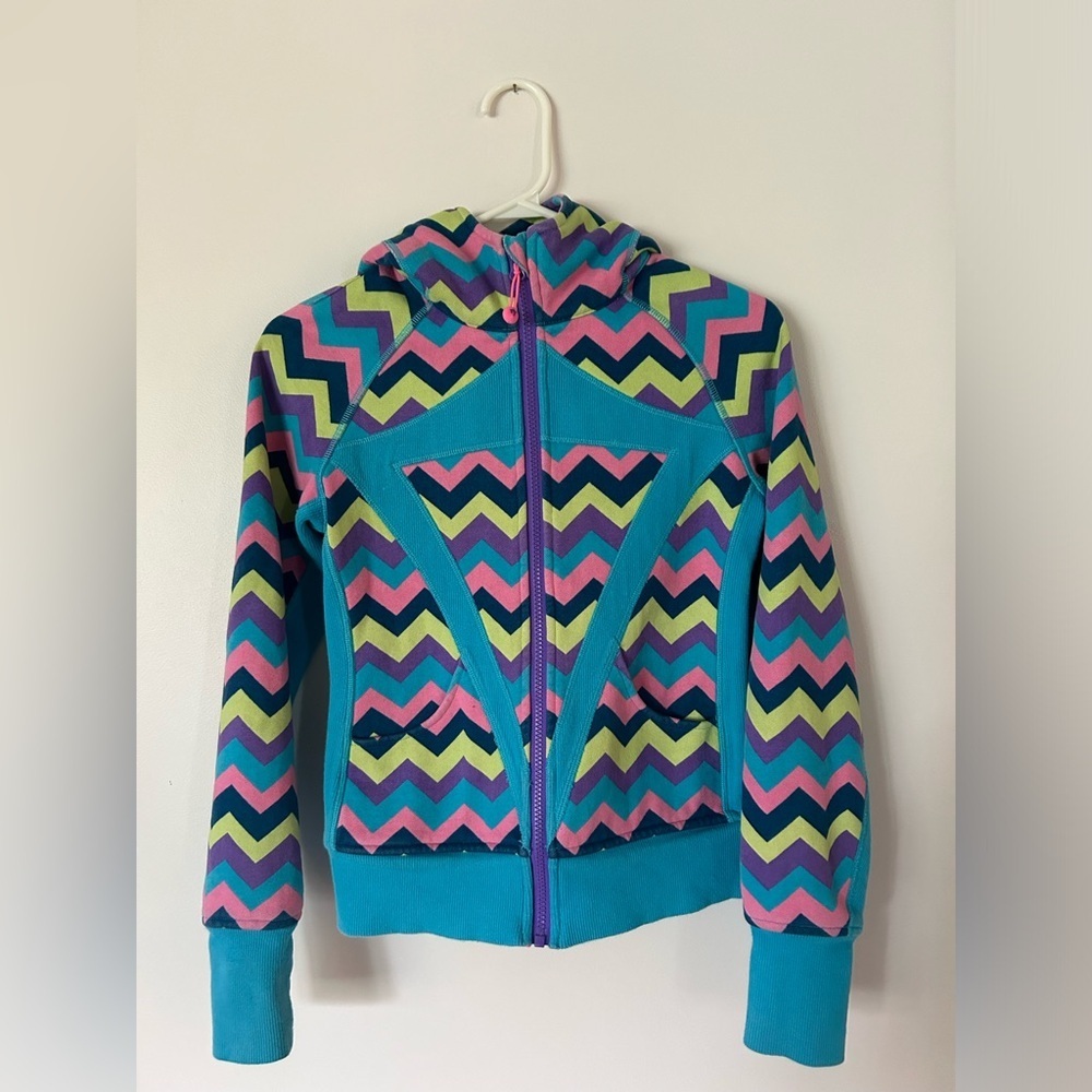 Ivivva By Lululemon Girls Hoodie Full Zip Size 12